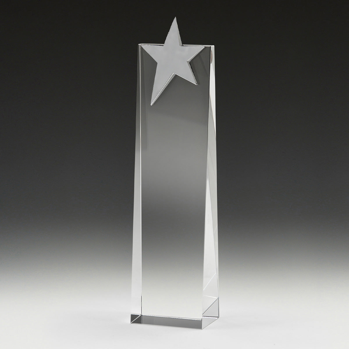 Crystal Chrome Star Pinnacle – Wildfire Engraving