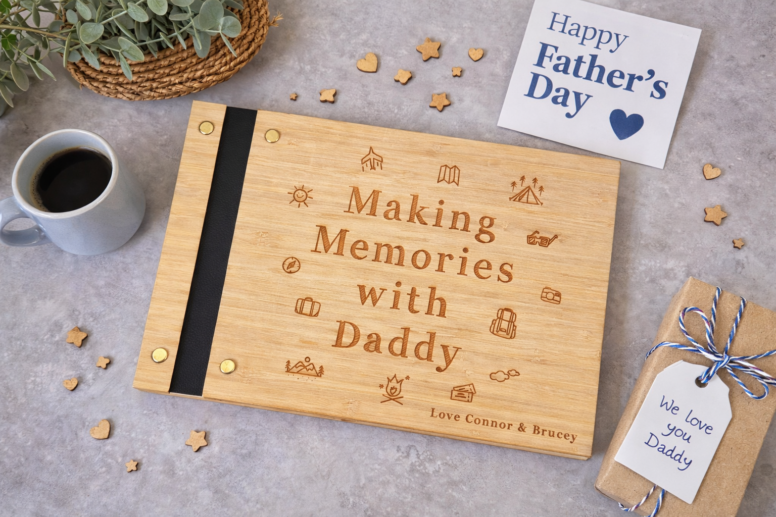 Memory Books | Custom Engraved Albums & Books – Wildfire Engraving