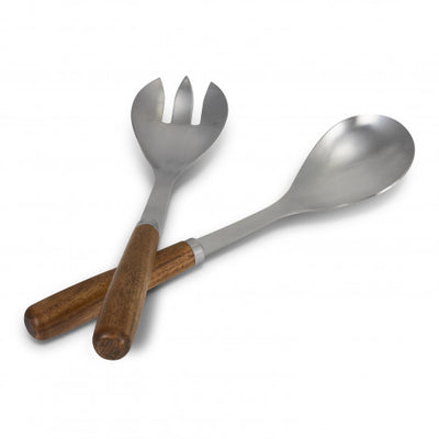 Premium Wood Salad Servers