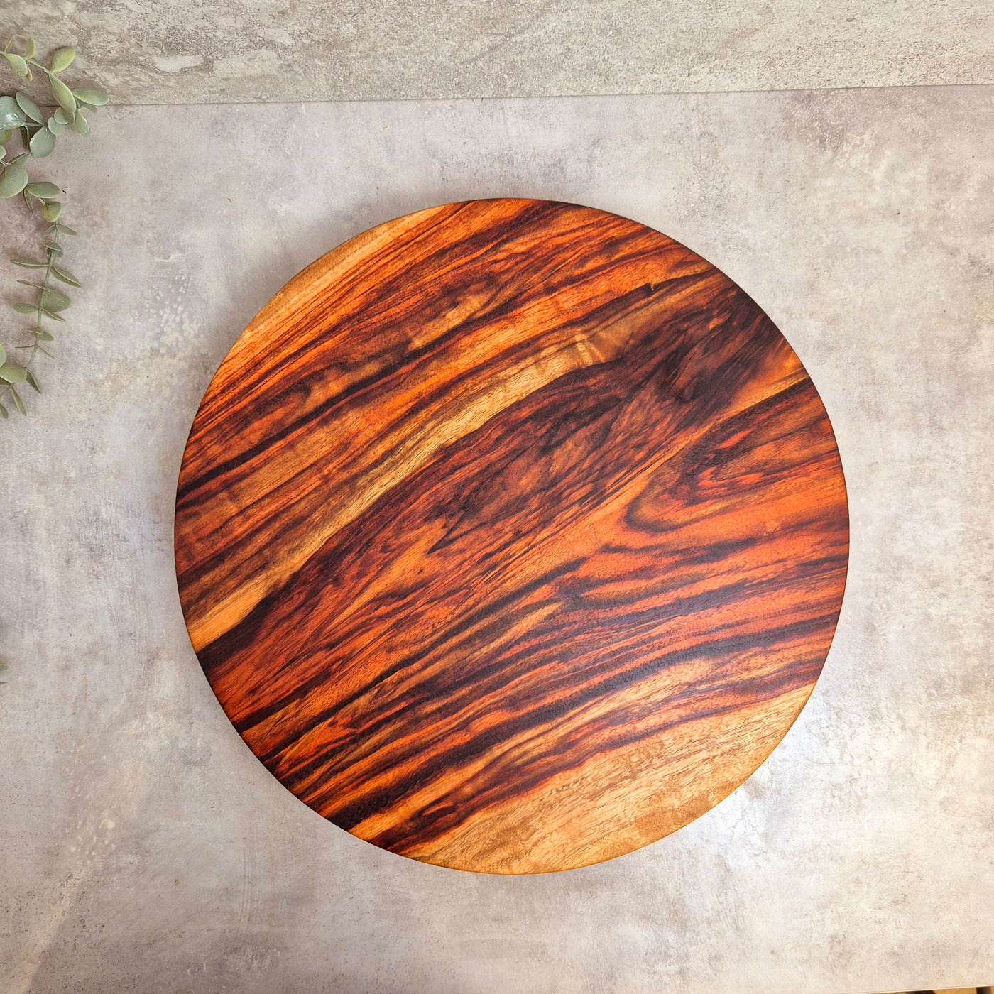 SALE - Stunning Round Chopping Block