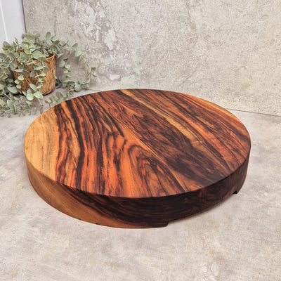 SALE - Stunning Round Chopping Block