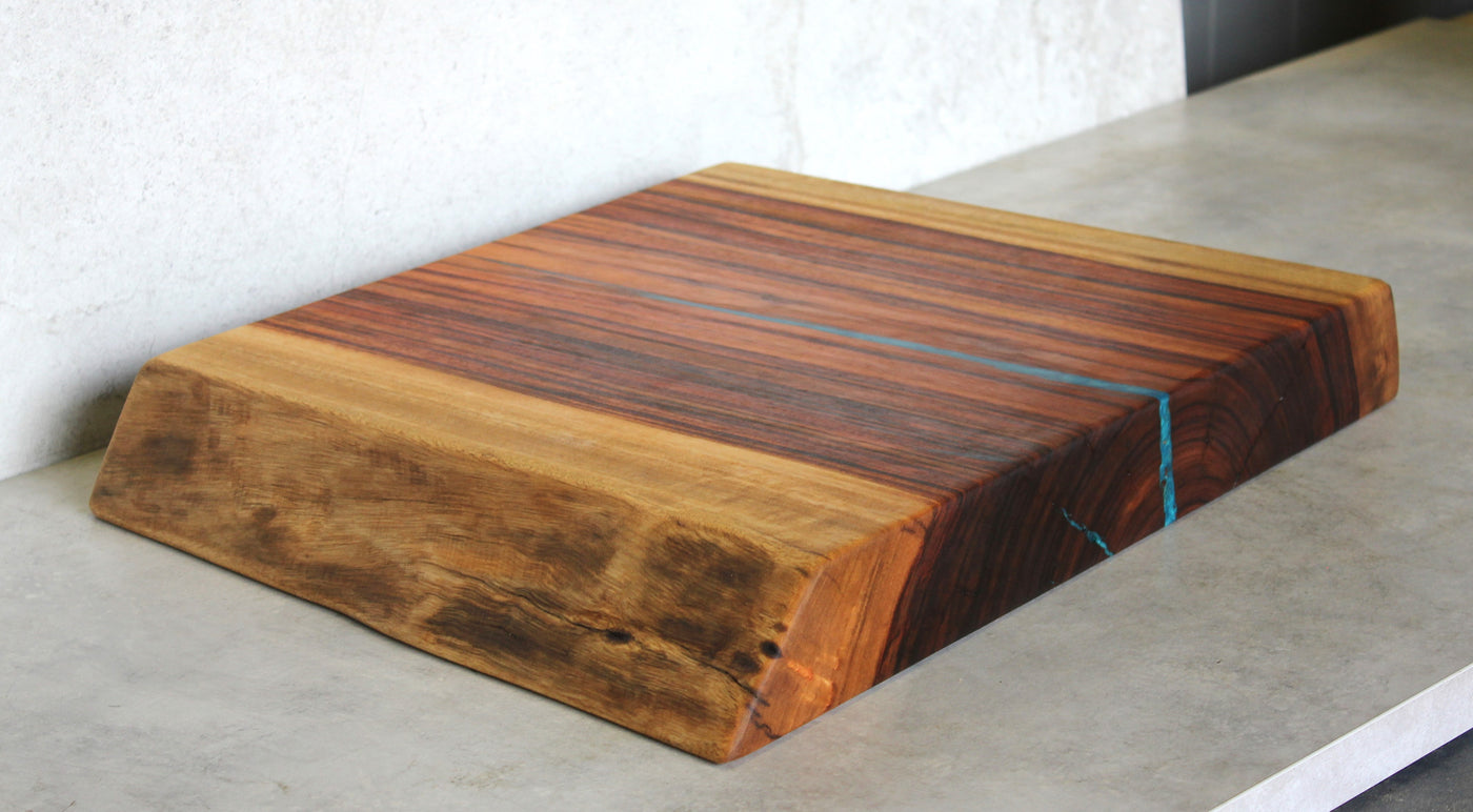 One Off - Epoxy Feature Chopping Block