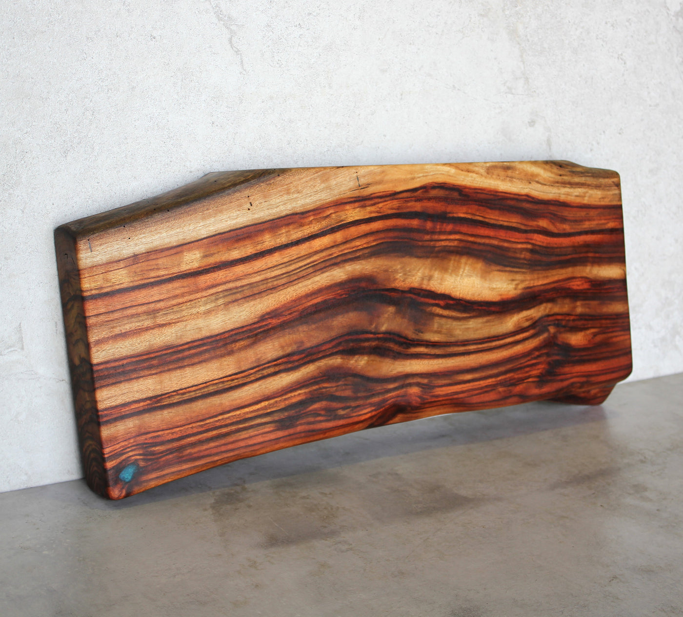 One Off - Red Chopping Block Epoxy Feature