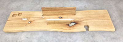 SALE - White Feature Bath Caddy