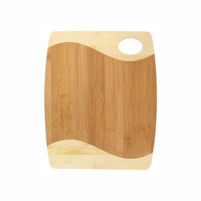 Bamboo Wave Engraved Cutting Board