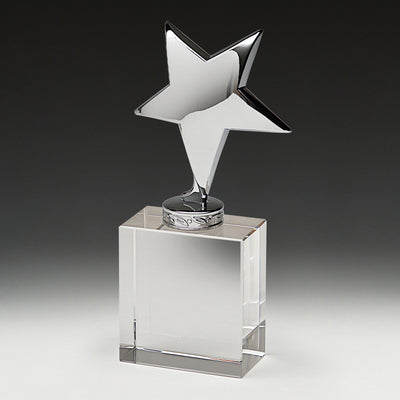 Plinth Star Crystal Award
