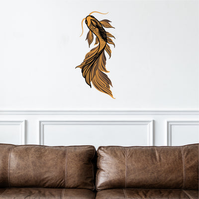 Wall Art - Laser Cut Koi Fish