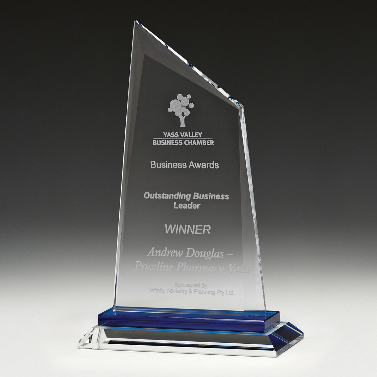 Eternity Peak Glass Award