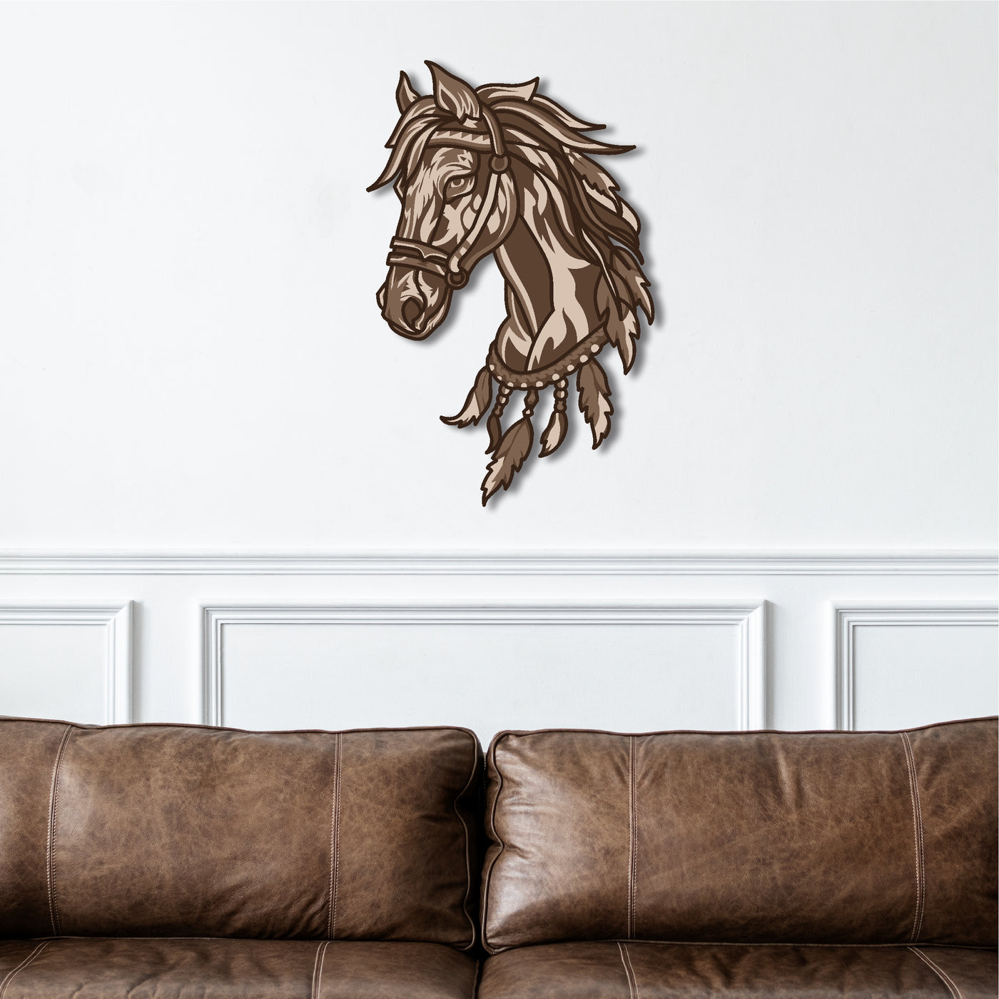 Wall Art - Laser Cut Horse Head