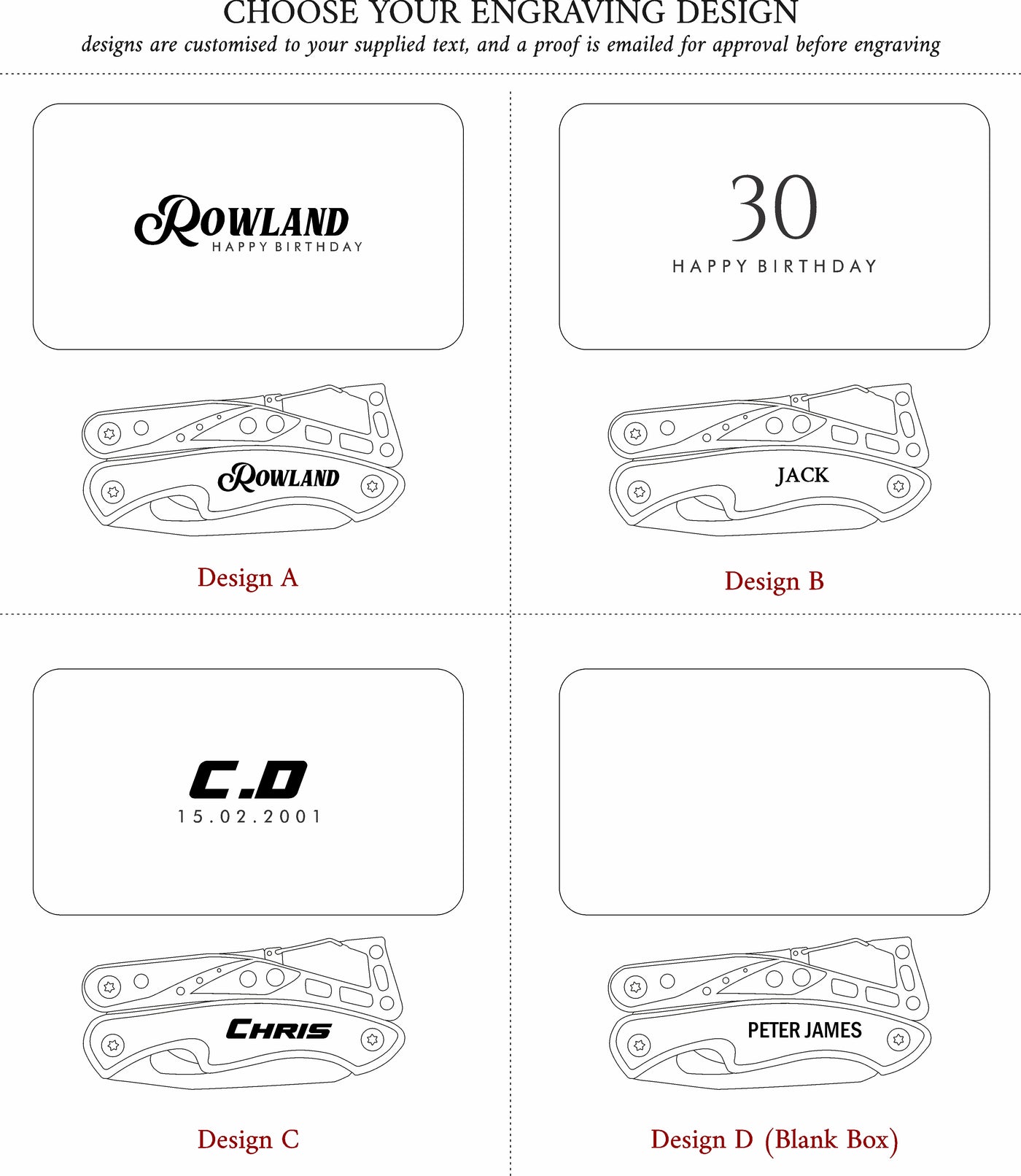 Personalised VersaGrip Multi Tool