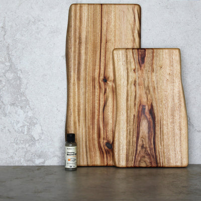 Natural Edge Cutting Board Gift Pack