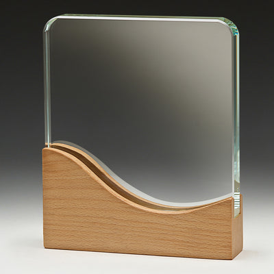 Crystal & Wood Award - Wave