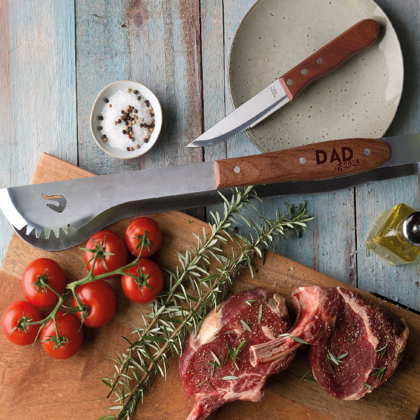 BBQ Tongs & Case - Father's Day