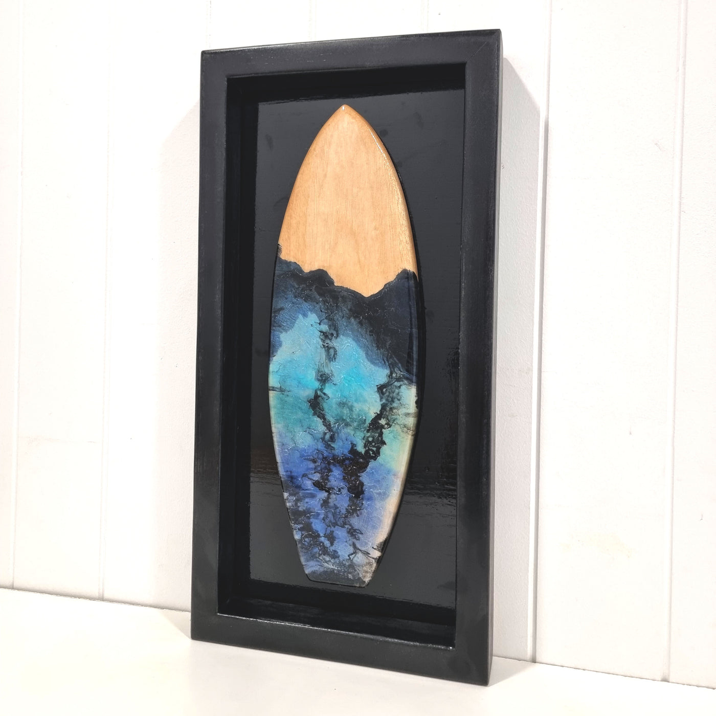 Surfboard Framed Resin Artwork